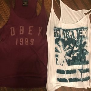 Obey & Hurley tank